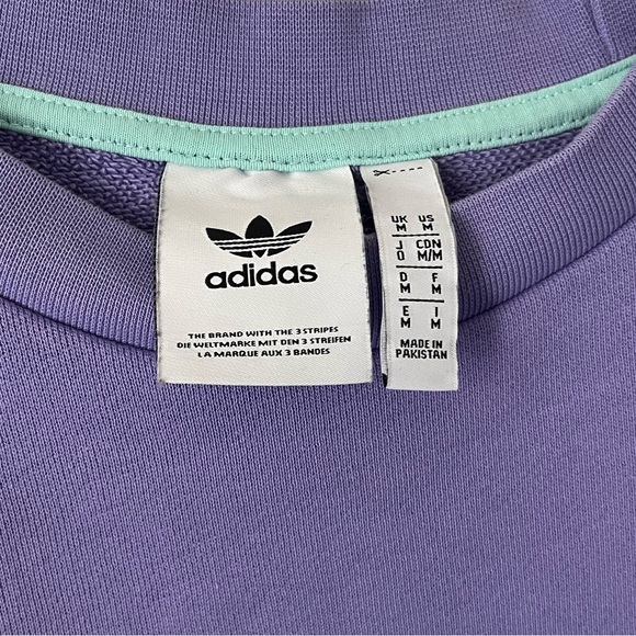 Men's Adidas Purple Crewneck - Picture 3 of 4